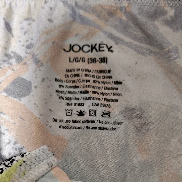 2 Pieces Jockey Microfiber Active Men’s Sport Brief Size Large  multicoloured - Picture 5 of 12